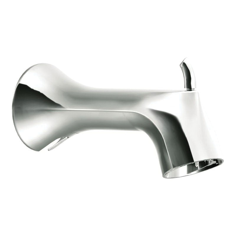 Moen® Diverter Tub Spout, 5-3/8 in L, For Use With Fina® TS31710 Thermostatic Shower Trim, Metal, Domestic