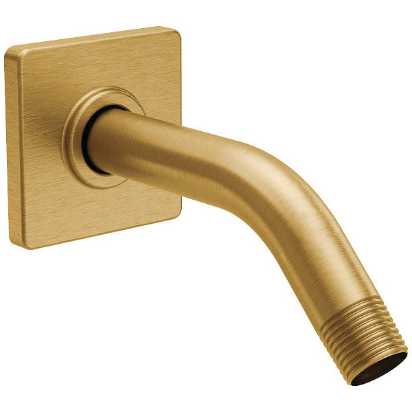 90 Degree - Shower Arm - Brushed Gold - 8" L