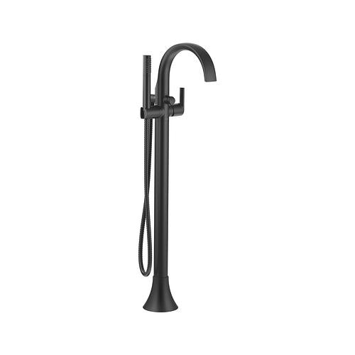 Doux Tub Filler Faucet, Matte Black