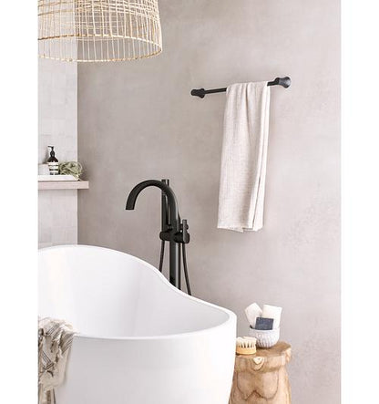 Doux Tub Filler Faucet, Matte Black