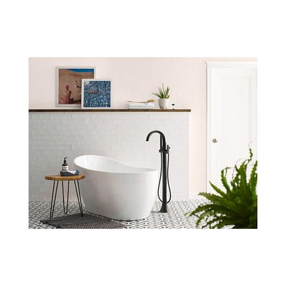 Doux Tub Filler Faucet, Matte Black