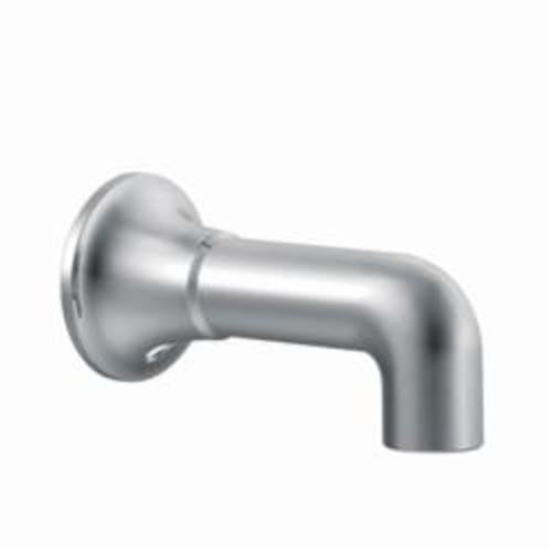 Moen® Diverter Tub Spout, Icon™, 7-1/4 in L, 1/2 in Slip-Fit Connection, Metal, Domestic