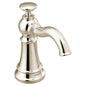Moen® S3945NL Premium Traditional Soap Dispenser, 18 oz Capacity, 2.02 in OAL, Deck Mount, Metal, Import