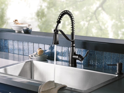 Modern - Soap Dispenser - Matte Black - Deck Mount