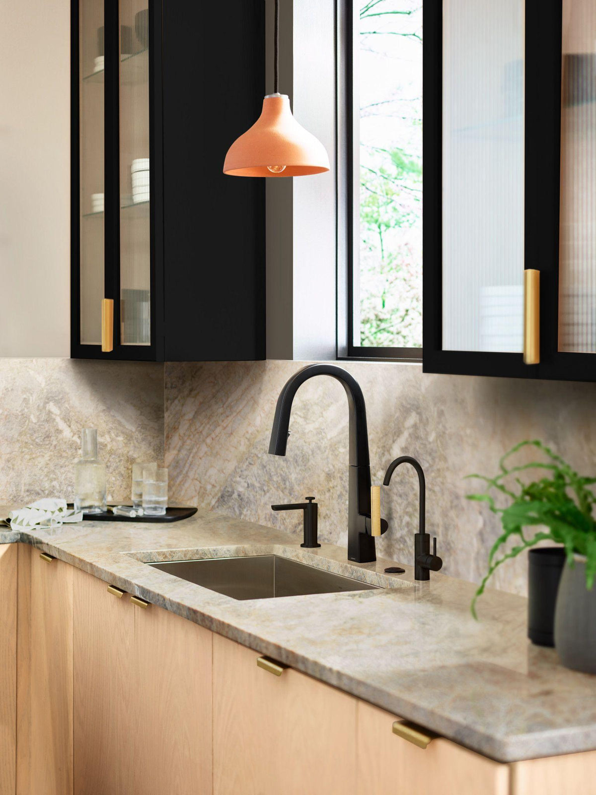 Modern - Soap Dispenser - Matte Black - Deck Mount