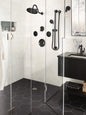 Weymouth - Transfer Valve Trim - Matte Black - Wall Mount