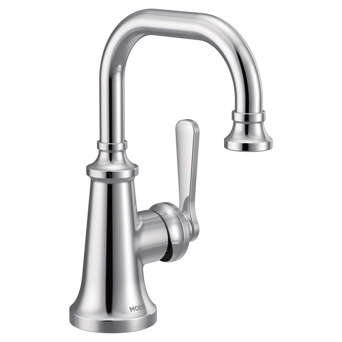 Moen® S44101 Colinet™ Traditional Bathroom Faucet, Residential, 1.2 gpm Flow Rate, 5-3/4 in H Spout, 1 Handle, Spring Loaded Pop-Up Drain, 1 Faucet Hole, Polished Chrome