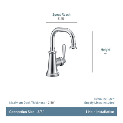 Colinet - Traditional Bathroom Faucet - 3/8" - Deck Mount
