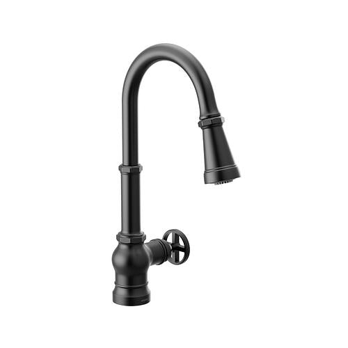 Paterson - Pull-Down Bar Faucet - Matte Black - 1.5 GPM