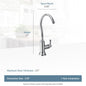 Moen® S5510BL Sip™ Traditional Beverage Faucet, 1.5 gpm Flow Rate, Matte Black, 1 Handles, Domestic, Commercial