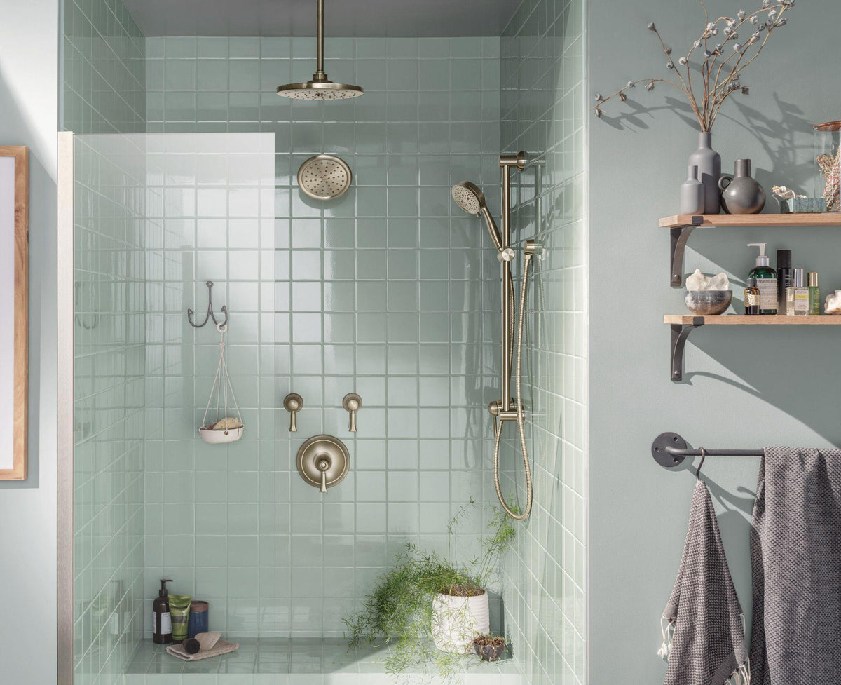 SHOWER ARM KIT BN