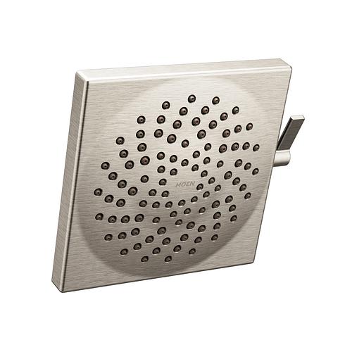 Velocity - Raincan Shower Head - Brushed Nickel - 2 GPM