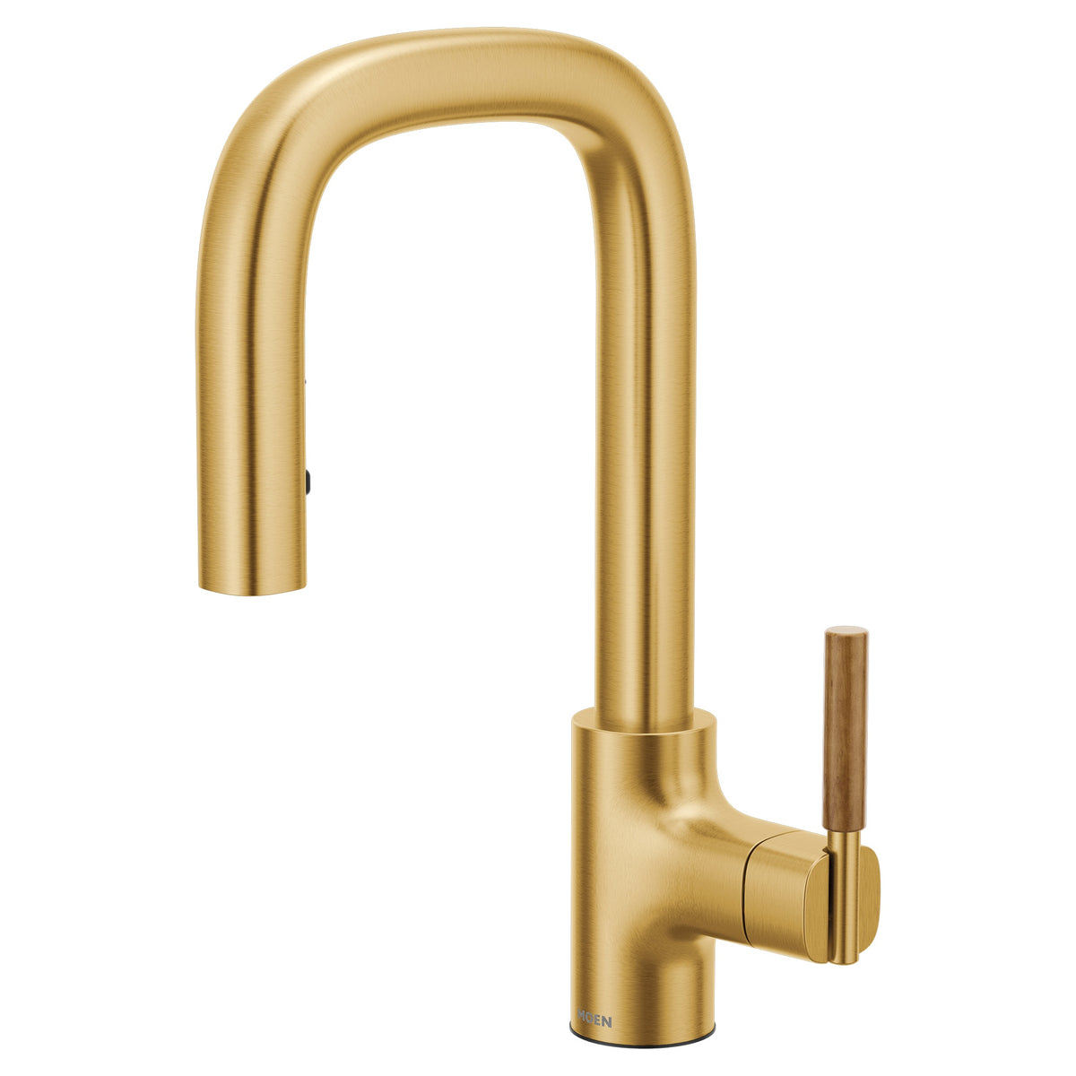 Tenon - Pull-Down Bar Faucet - Brushed Gold - Right