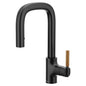 Tenon - Pull-Down Bar Faucet - Matte Black - Right