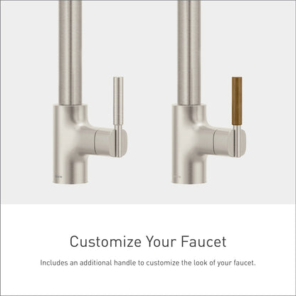 Tenon - Pull-Down Bar Faucet - Spot Resist Stainless - Right