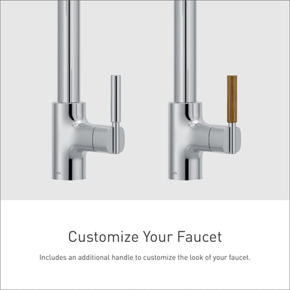 Tenon - Pull-Down Bar Faucet - Chrome - Right