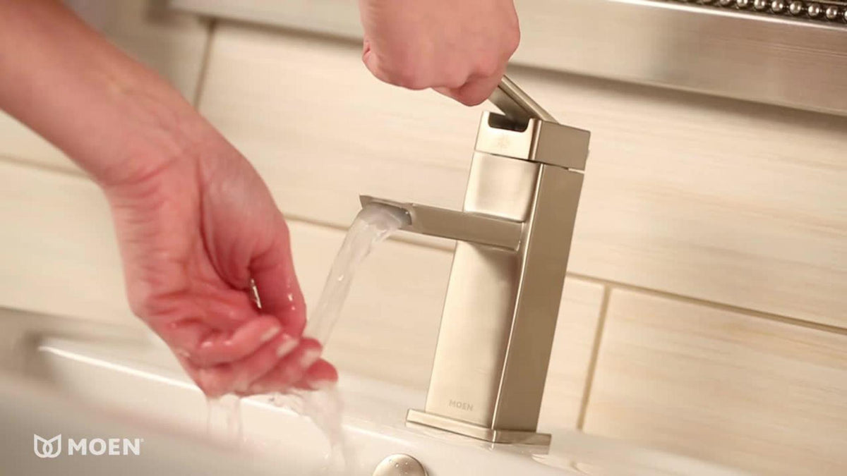 90 Degree - Bathroom Faucet - 2.19" W x 4.25" D x 7.31" H