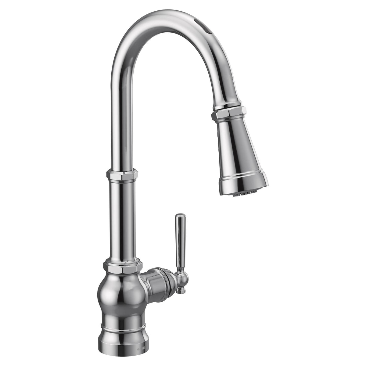 Moen® S72003EV2C S72003EV Paterson Pull-Down Kitchen Faucet, 1.5 gpm Flow Rate, Chrome, 1 Handles, 1 Faucet Holes, Domestic, Commercial