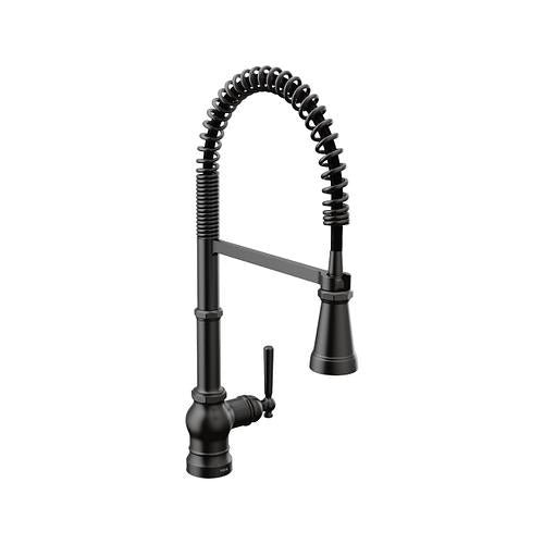 Paterson - Pre-Rinse Spring Pull-Down Kitchen - Matte Black