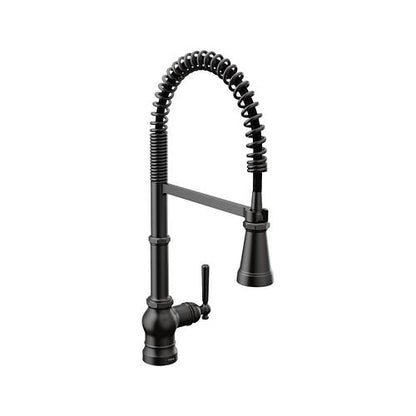 Paterson - Pre-Rinse Spring Pull-Down Kitchen - Matte Black
