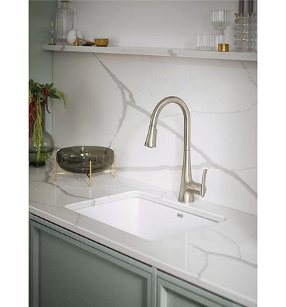 Sinema - Pull-Down Kitchen Faucet - Matte Black - Deck Mount
