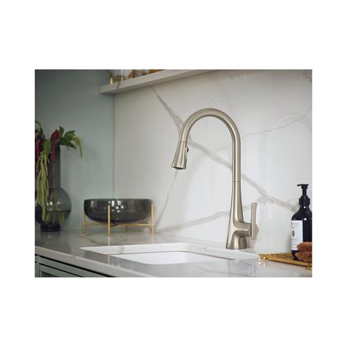 Sinema - Pull-Down Kitchen Faucet - Matte Black - Deck Mount