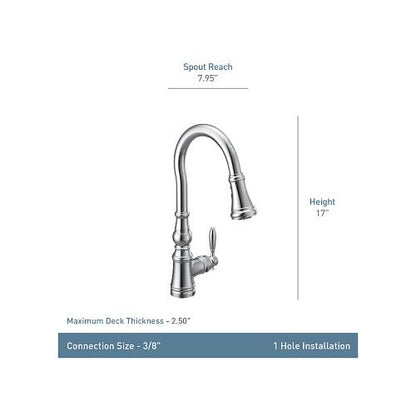 Weymouth - Pull-Down Kitchen Faucet - Oil Rubbed Bronze