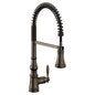 Moen® S73104EWORB S73104EW Weymouth Flexible Faucet, 1.5 gpm Flow Rate, Oil Rubbed Bronze, 1 Handles, 3 Faucet Holes, Domestic