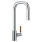 Moen® S74001EV2C S74001EV2 Tenon™ Flexible Faucet, 1.5 gpm Flow Rate, Chrome, 1 Handles, 1 Faucet Holes, Domestic
