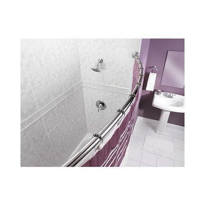 Curved Shower Rod - 304 - Fits Most At-Home Shower Sizes