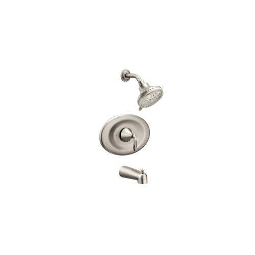 Moen® M-Pact™ Posi-Temp® T2139BN Tub/Shower Trim, 2.5 gpm Shower, Brushed Nickel