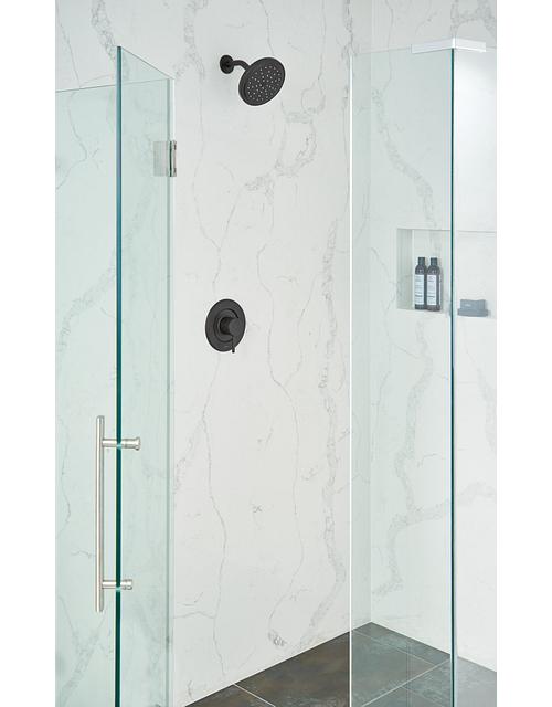 Align Posi-Temp Tub and Shower Trim, Brushed Nickel