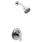 Greenfield - Transitional Shower Trim - Chrome - Wall Mount