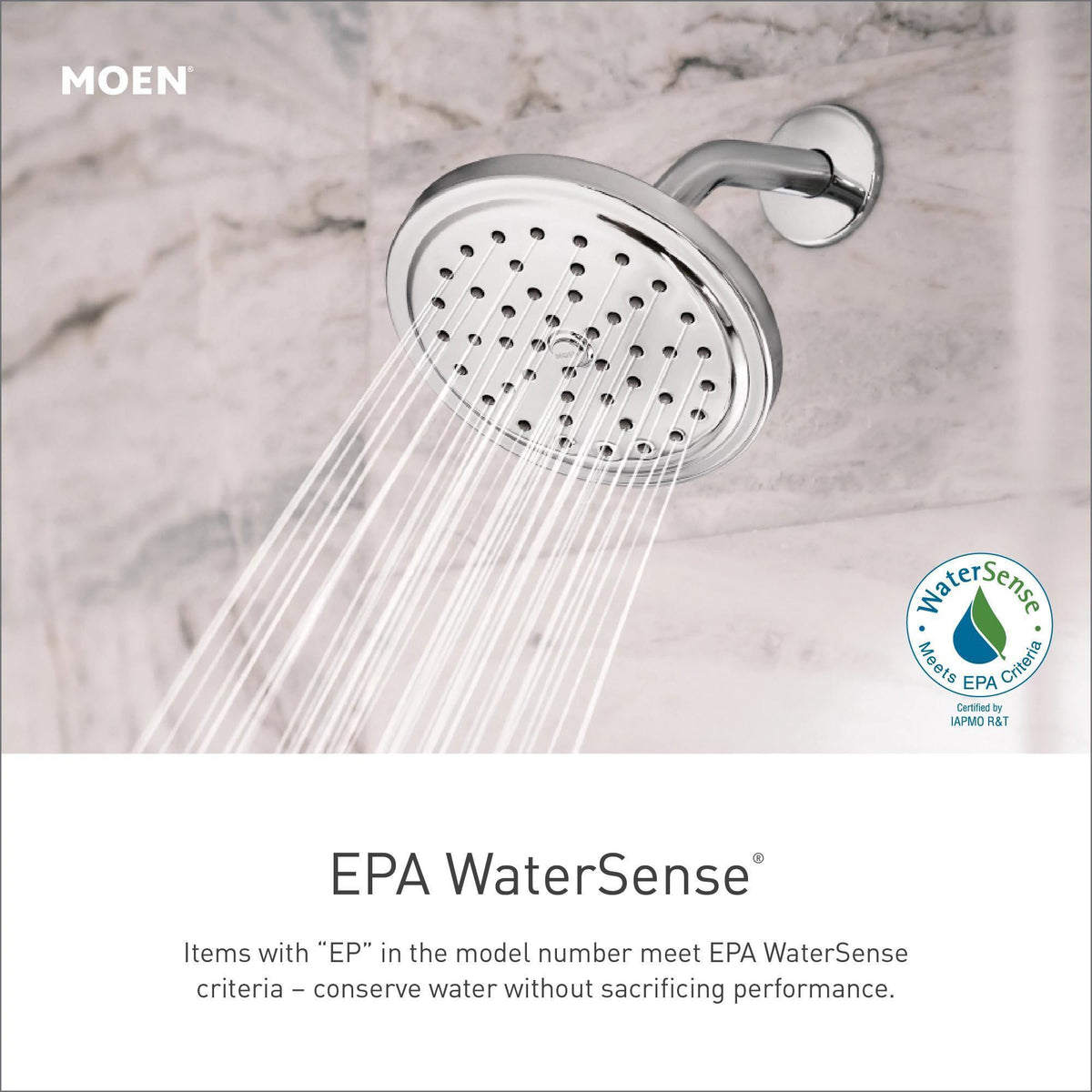 Moen® UT2192EP Shower Trim, 1.75 gpm Shower, Polished Chrome