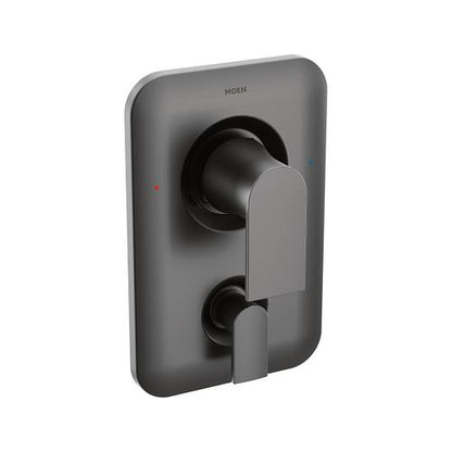 Genta - Tub/Shower Valve Trim - Matte Black - Wall Mount