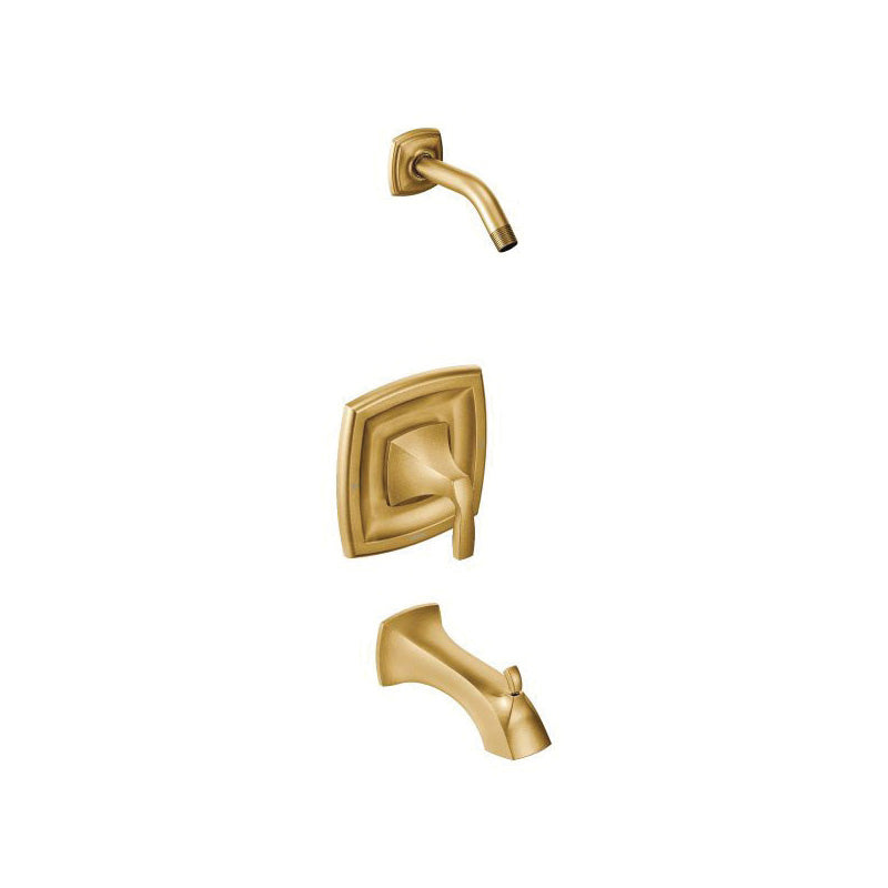Tub and Shower Trim, 7-1/4 in W x 8 in D x 7-1/4 in H, Metal