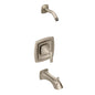Tub and Shower Trim, 7-1/4 in W x 8 in D x 7-1/4 in H, Metal