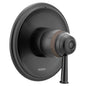 Commercial Shower Trim - Matte Black - 7" H x 7" W