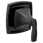 Moen® T4612BL Square Transfer Valve Trim Kit, Matte Black