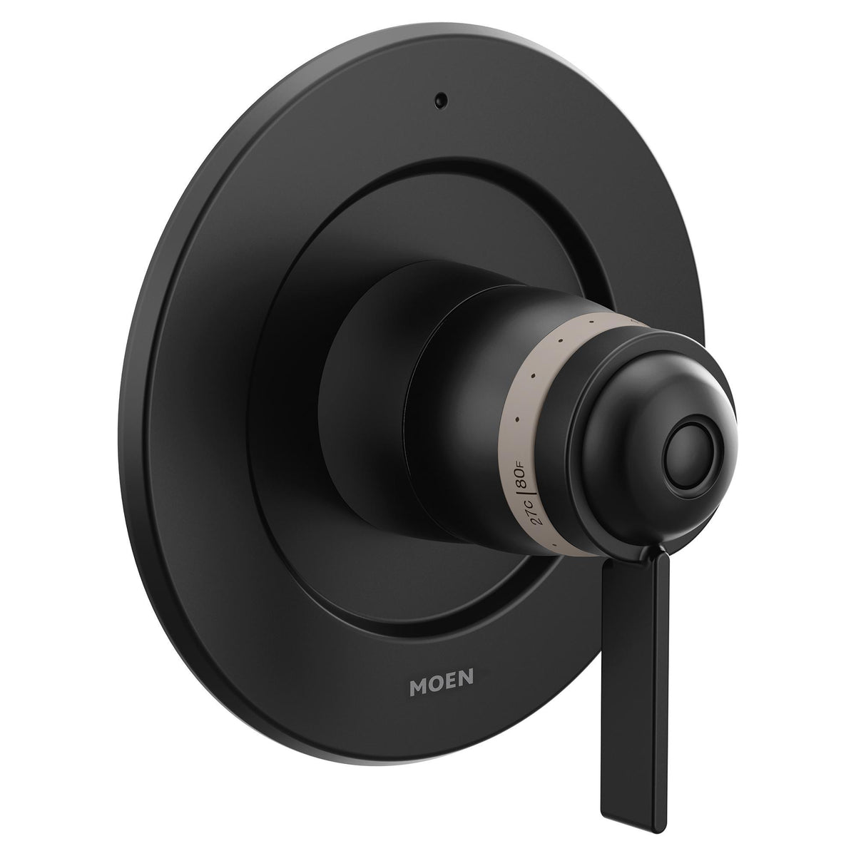 Moen® T4621BL Thermostatic Shower Trim, Matte Black