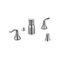 Eva - Widespread Bidet Faucet - Deck Mount