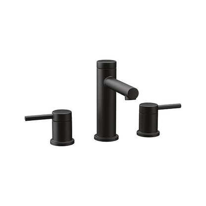 Align - Widespread Bathroom Faucet - Matte Black - 1.5 GPM