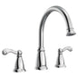 Traditional - Roman Tub Faucet - 10" Center - Deck Mount