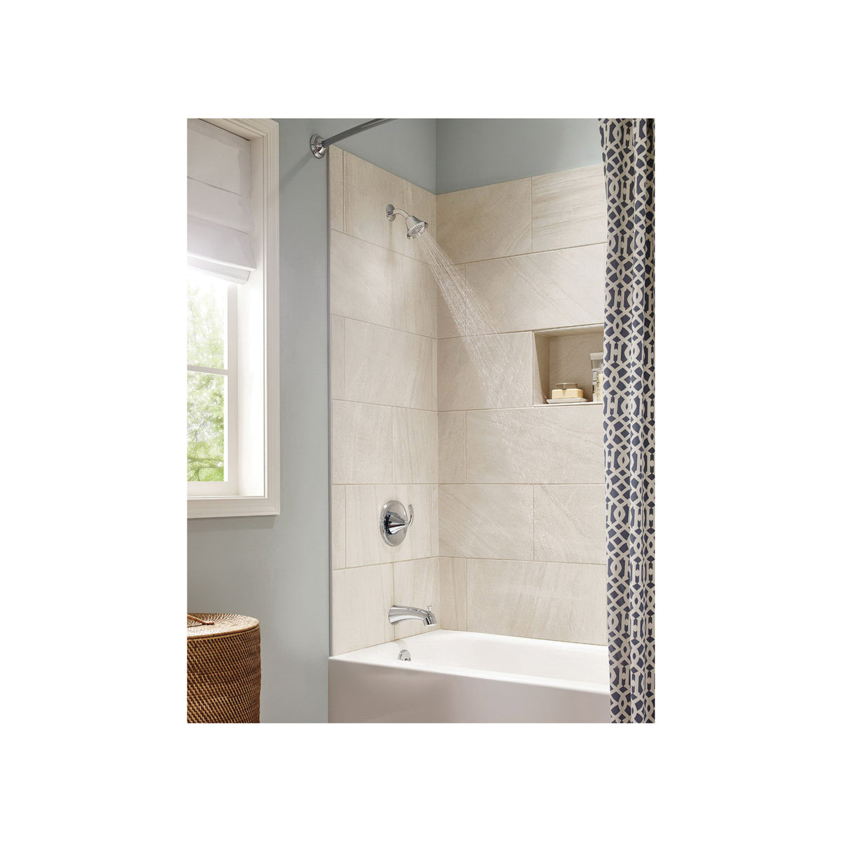 Glyde Posi-Temp - Tub and Shower Trim - 2.5 GPM Shower