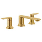 Moen® T6503BG Greenfield™ Transitional Roman Tub Faucet Trim, Brushed Gold, 2 Handles, Domestic