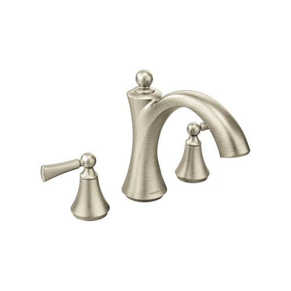 Wynford - Roman Tub Faucet Trim - 16" W x 7.5" D x 3.62" H