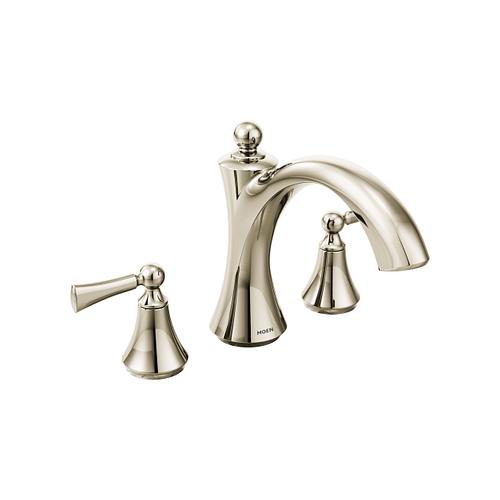 Wynford - Roman Tub Faucet Trim - 16" W x 7.5" D x 3.62" H