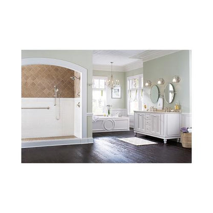 BRUSHED NICKEL HANDHELD SHOWER