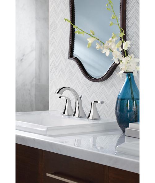 Voss - Widespread Bathroom Faucet - 1.5 GPM - Deck Mount
