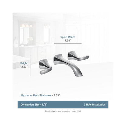 Voss - Bathroom Faucet - Wall Mount - 1.5 GPM